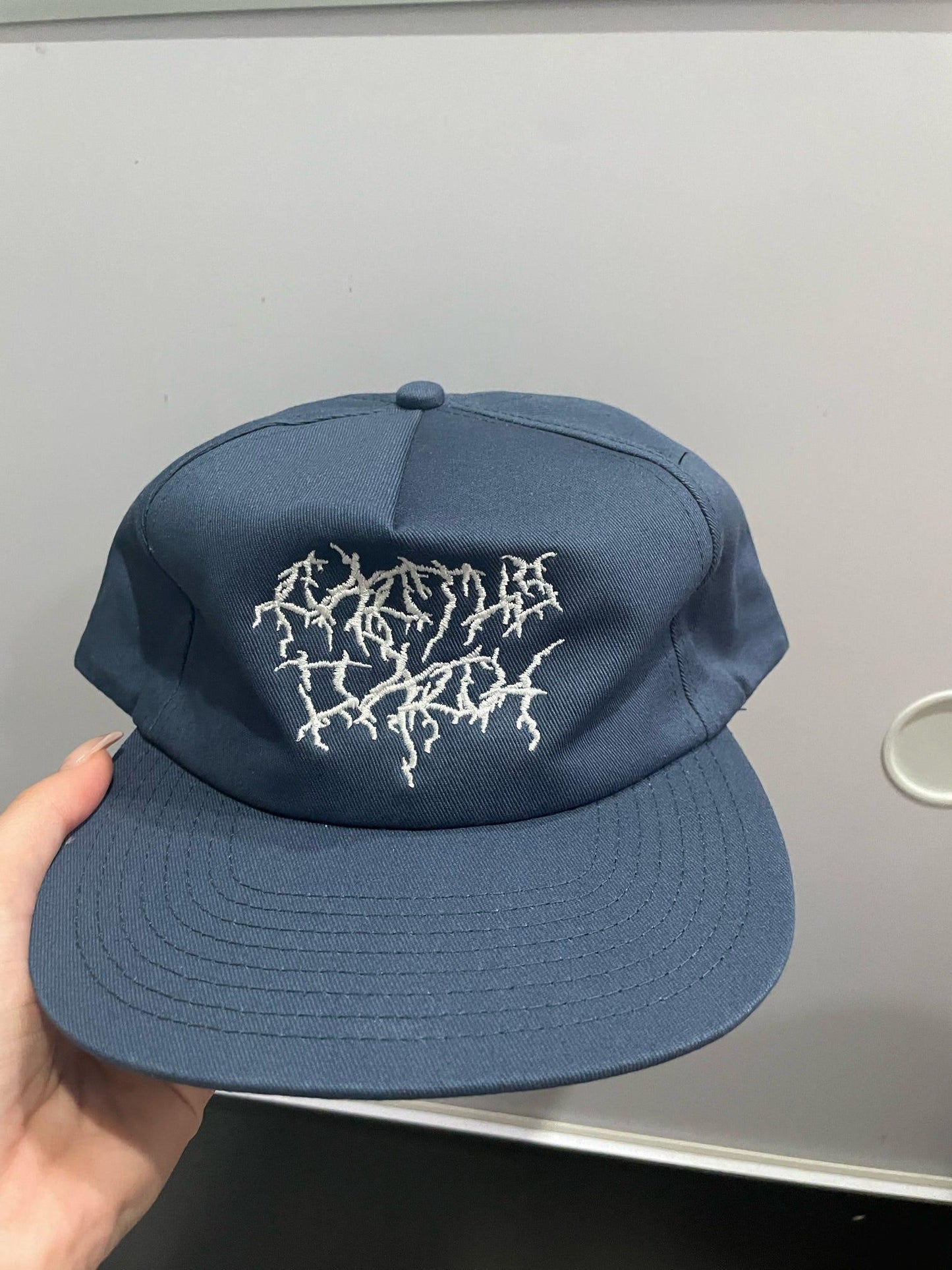 Travis Scott Cactus Jack Lightning Hat Navy - Supra Sneakers