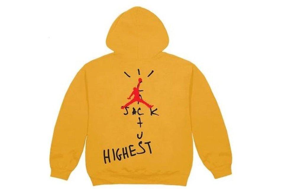 Travis Scott Jordan Cactus Jack Highest Hoodie Gold - Supra Sneakers