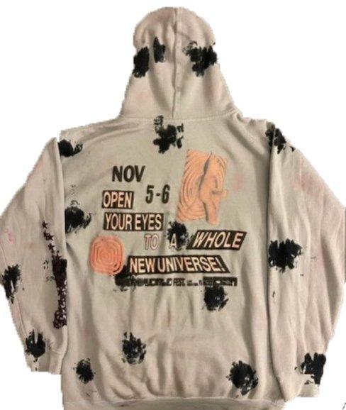 Travis Scott See You Tie Dye Hoodie - Supra Sneakers