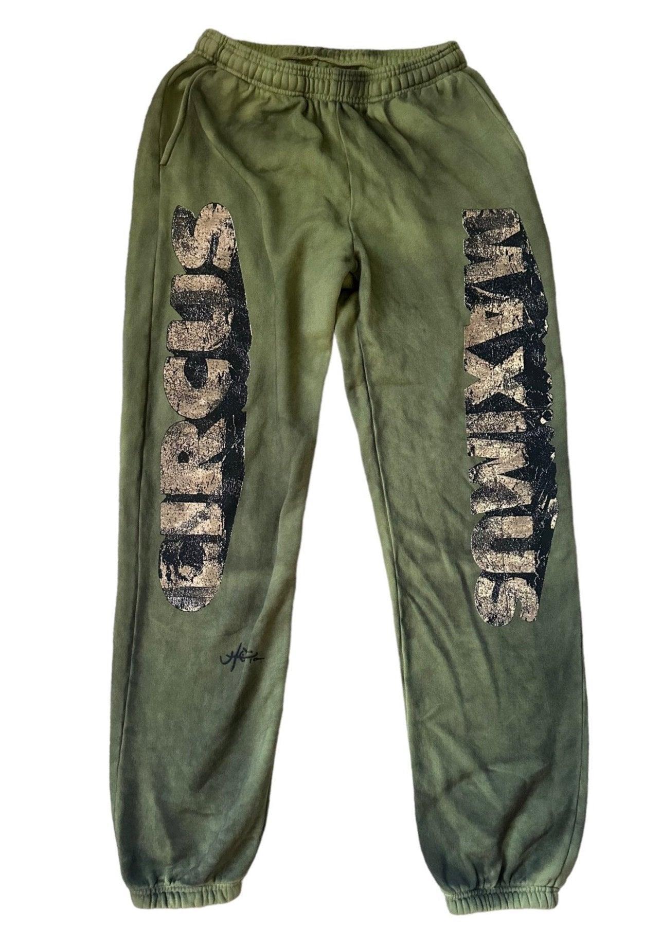 Travis Scott Utopia Circus Maximus Sweatpants - Supra Sneakers