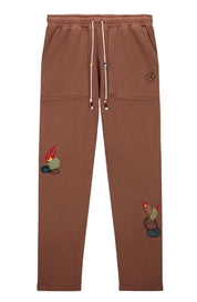 Travis Scott x Jordan Fleece Pants Archaeo Brown - Supra Sneakers