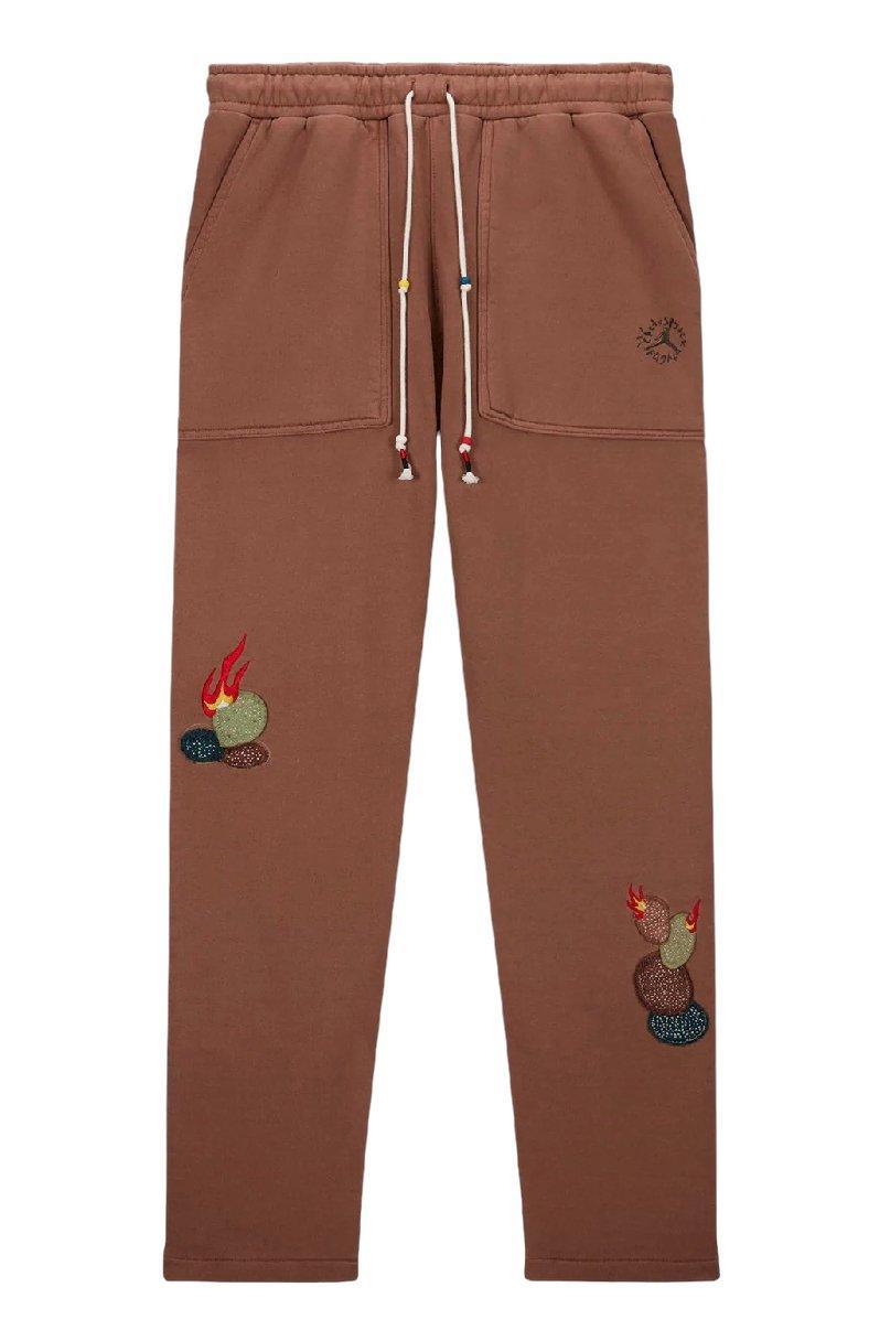 Travis Scott x Jordan Fleece Pants Archaeo Brown - Supra Sneakers