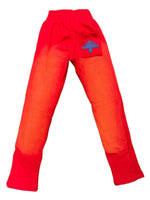 Vertabrae C-2 Sweat Pants Washed (Red & Blue) - Supra Sneakers - Image 2