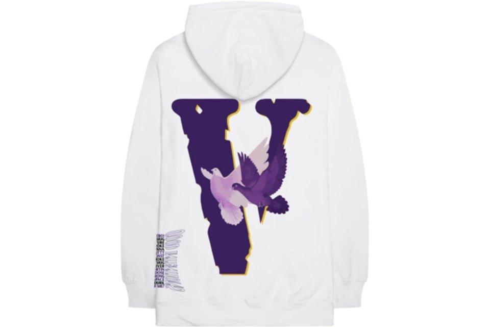 Vlone x Nav Doves Hoodie White - Supra Sneakers