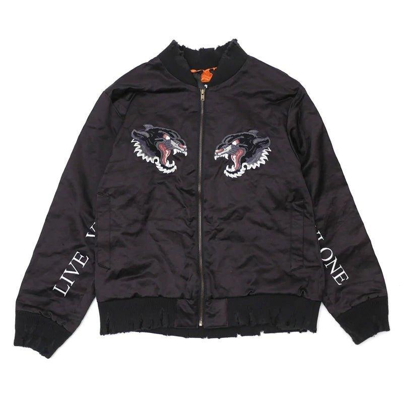 Vlone x Neighborhood Souvenir CR Jacket Black - Supra Sneakers