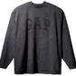 Yeezy Gap Engineered by Balenciaga Dove Longsleeve Tee Black - Supra Sneakers